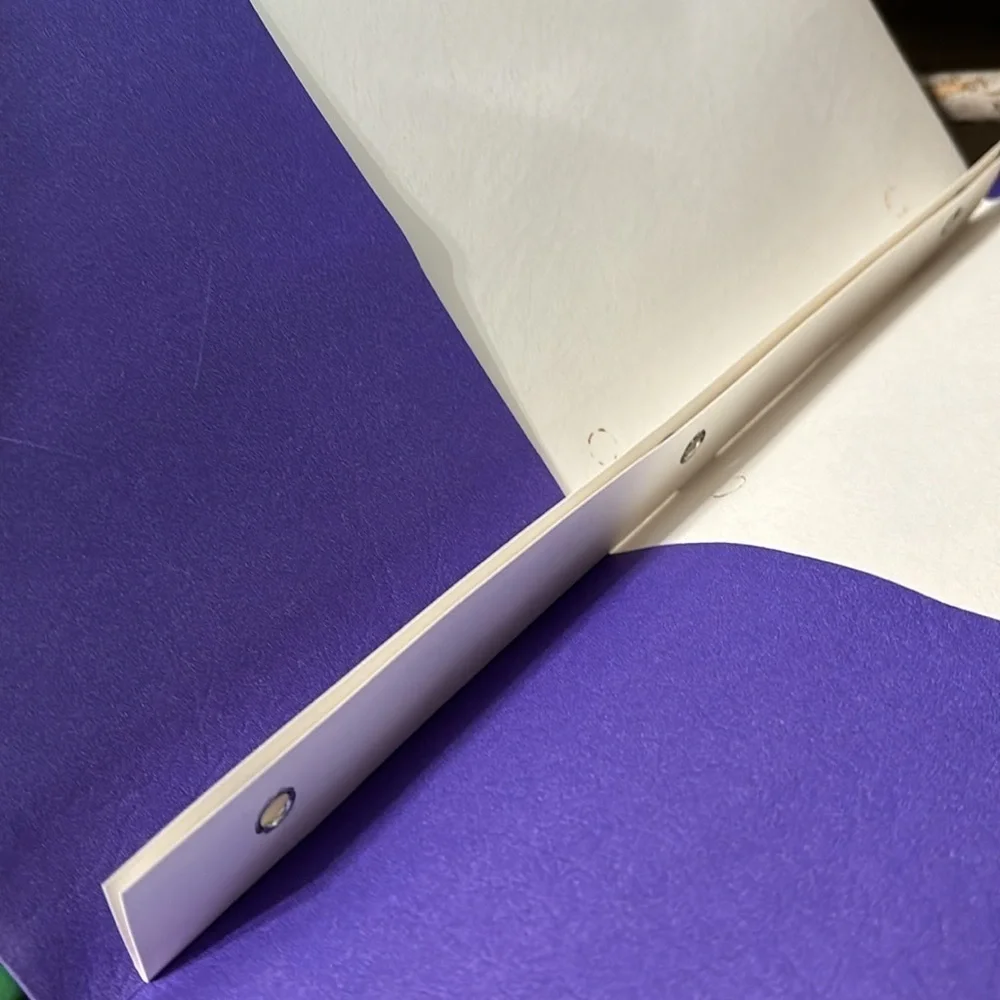 ALL NEW! LOT OF 2 POCKET FOLDERS, HANGING BINDERS AND 1INCH BINDERS